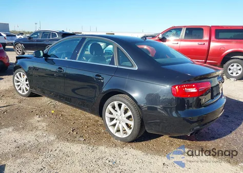 2013 Audi A4 2.0T Premium from USA, damaged, VIN WAUFFAFL9DN036372